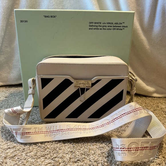 Off-White Diag Camera Bag - White - Picture 1 of 13